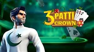 3 Patti Crown Login Screen